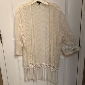 Lace cover up